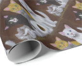 Kittens voor games cadeaupapier (Rol Hoek)