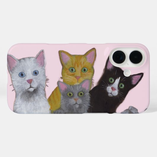 Kittens voor games Case-Mate iPhone case (Achterkant (horizontaal))