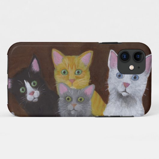 Kittens voor games Case-Mate iPhone case (Achterkant (horizontaal))