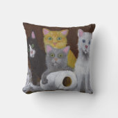 Kittens voor games kussen (Voorkant)
