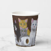 Kittens voor games papieren bekers (Voorkant)