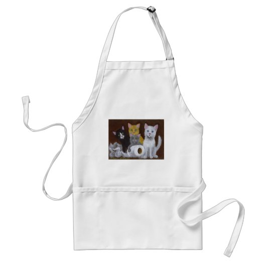 Kittens voor games standaard schort (Voorkant)