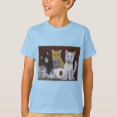 Kittens voor games t-shirt (Voorkant)