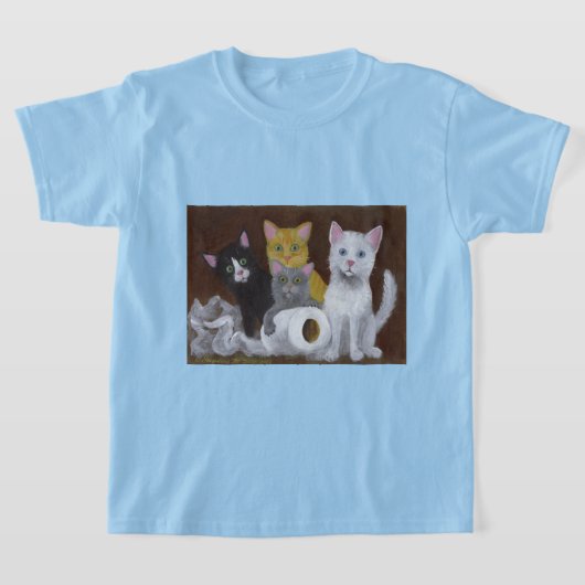 Kittens voor games t-shirt (Laagn)