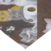 Kittens voor games tafelkleed (Gekanteld)