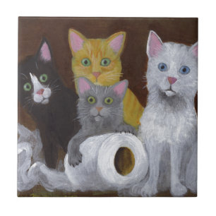 Kittens voor games tegeltje