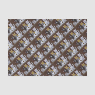 Kittens voor games tissuepapier