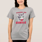 Kittens voor Kamala Tri-Blend Shirt (Voorkant)