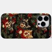 Kittens zingen o kerstboom in truien Case-Mate iPhone case (Achterkant (horizontaal))