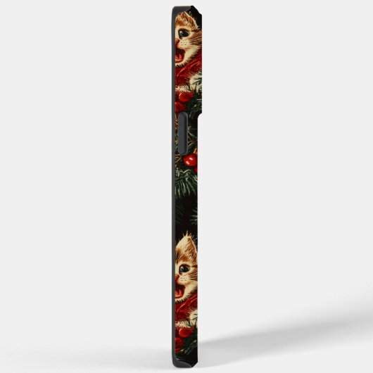 Kittens zingen o kerstboom in truien Case-Mate iPhone case (Achterkant / Rechts)