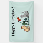 Kittens Zomerpret Bloem Game Spandoek (Verticaal)