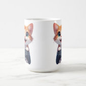 Kittenspelletje met gamecontroller Lachende Gamer Koffiemok (Center)