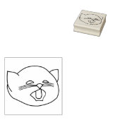 #KittensTegenAISlop I Rubberstempel (Gestempeld)