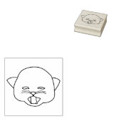 #KittensTegenAISlop V Rubberstempel (Gestempeld)
