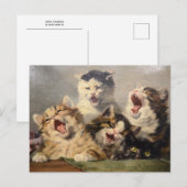 Kittensymfonie door Julius Adam II Briefkaart (Voorkant / Achterkant)