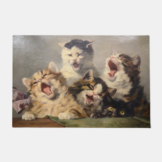 Kittensymfonie door Julius Adam II Deurmat (Voorkant)