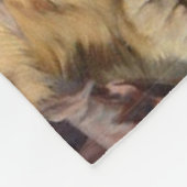 Kittensymfonie door Julius Adam II Fleece Deken (Hoek)
