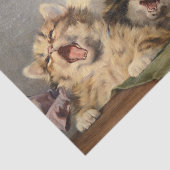 Kittensymfonie door Julius Adam II Tissuepapier (Detail)