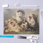 Kittensymfonie door Julius Adam II Tissuepapier (Craft)