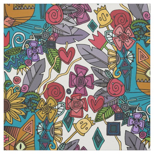 kittentuin stof (Swatch)