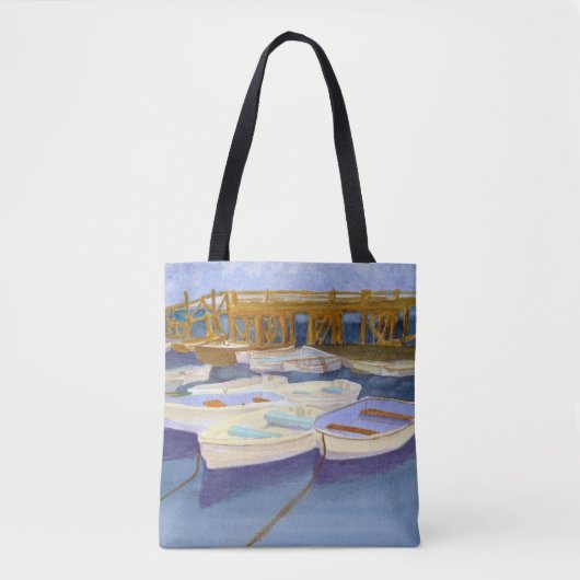 KITTERPUNTEN MAINE BOAT DOCKS TOTE BAG (Voorkant)