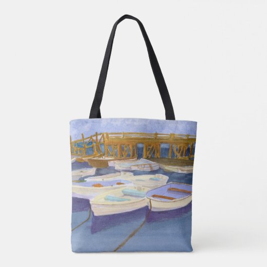 KITTERPUNTEN MAINE BOAT DOCKS TOTE BAG (Achterkant)