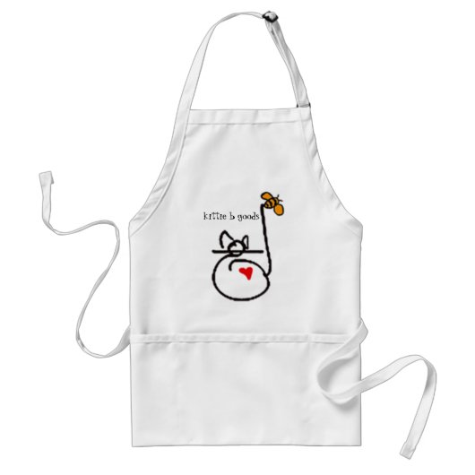 kittie b goods apron standaard schort (Voorkant)