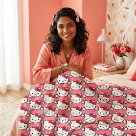 Kittie Fleece Deken
