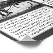 Kittie Knox Bi-raciale fietser fieminist Poster (Hoek)