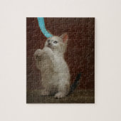 Kittie spelen legpuzzel (Verticaal)