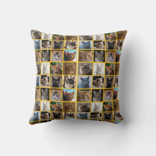 Kitties Everywhere Kussen (Achterkant)