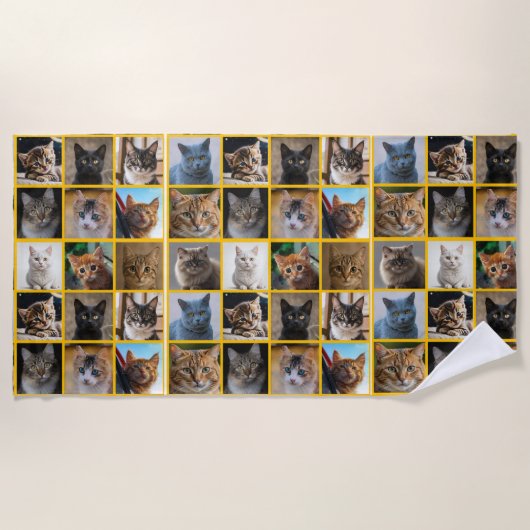 Kitties Everywhere Strandlaken (Voorkant)