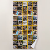 Kitties Everywhere Strandlaken (Voorkant)