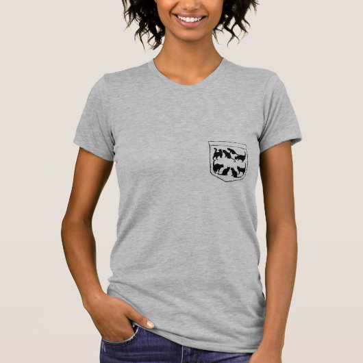 Kitties in de Zak T-shirt (Voorkant)