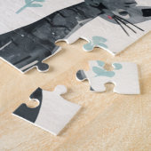 Kitties Patroon Legpuzzel (Zijkant)