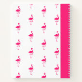 Kittige Flamingo's Notitieboek (Achterkant)