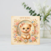 Kittige teddy Snel beter (Staand voorkant)