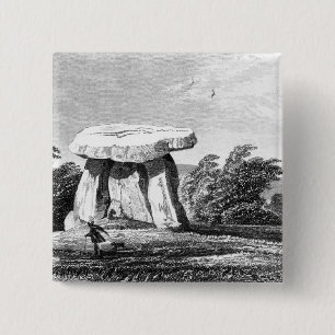 Kitts Cotty House Vierkante Button 5,1 Cm