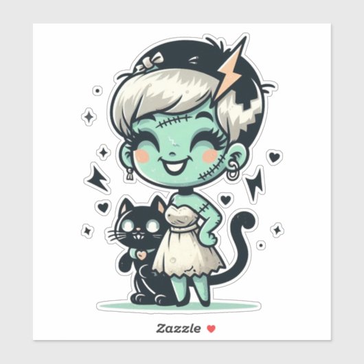 Kitty Afterlife Sticker (Vel)