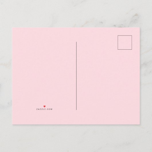 Kitty Angel for Chrismas Aankondigingskaart (Achterkant)