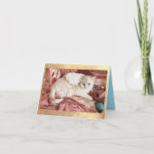 Kitty Angel for Christmas Bedankkaart (Voorkant)