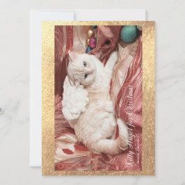 Kitty Angel for Christmas Kaart