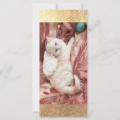 Kitty Angel for Christmas Kaart (Voorkant)