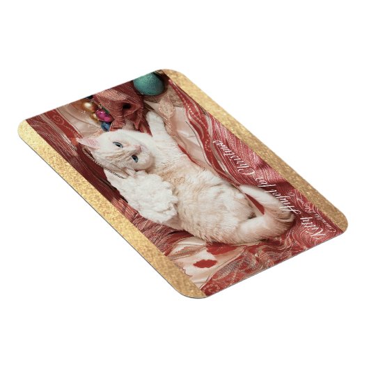 Kitty Angel for Christmas Magneet (Rechterzijde)