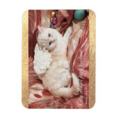 Kitty Angel for Christmas Magneet (Verticaal)
