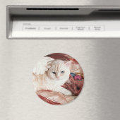 Kitty Angel voor Kerstmis Magneet (Insitu (Vaatwasser))