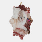 Kitty Angel voor Kerstmis Ornament Kaart (Rechts)