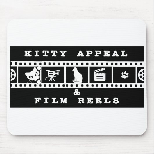 Kitty Appeal & Film Reels Computer Muismat (Voorkant)