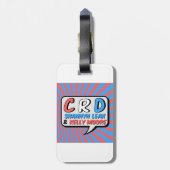 Kitty bagagelabel (Achterkant verticaal)