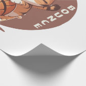 kitty basketbal cadeaupapier (Hoek)